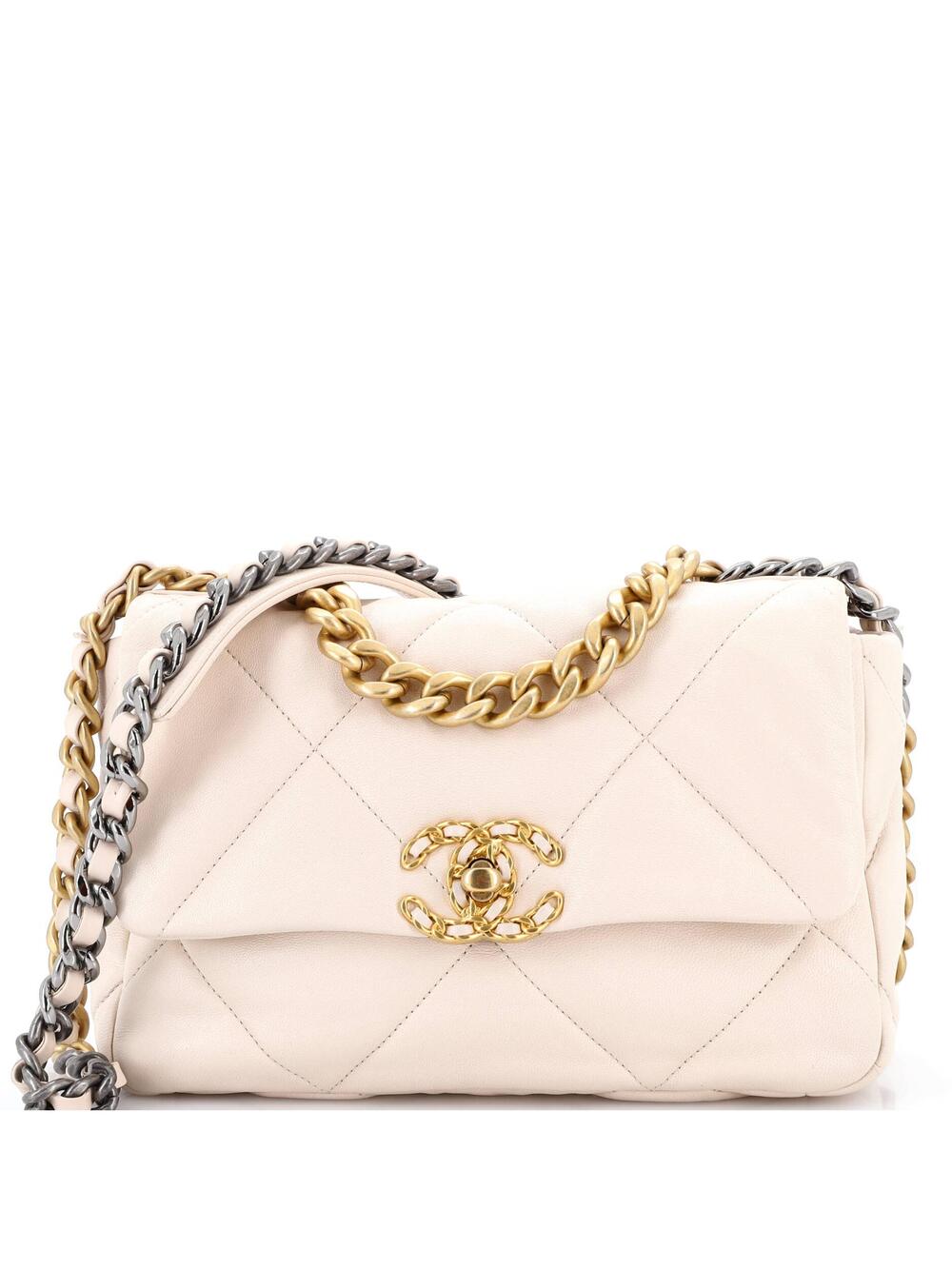 Chanel 19 Flap Bag Quilted Leather #263621C47B
